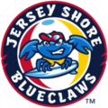 Jersey Shore BlueClaws Jersey Shore BlueClaws logo