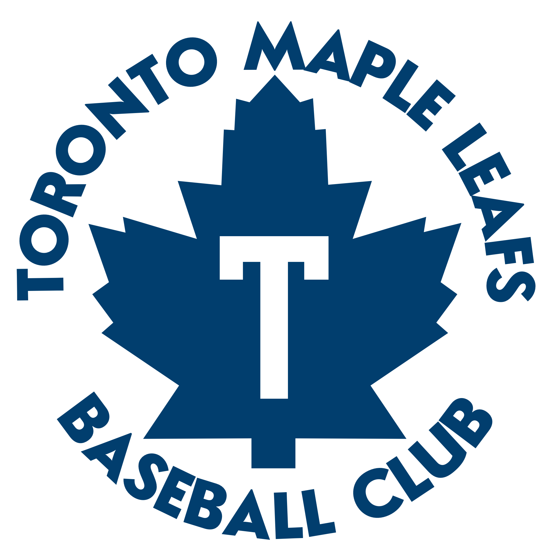 Toronto Maple Leafs (baseball) logo